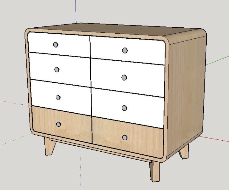 Plan de commode